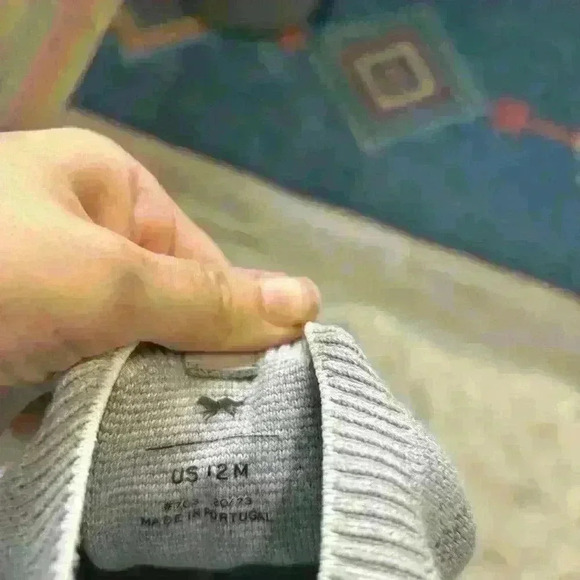 Men’s Wolf & Shepard SupremeKnit Trainer gray and white sz 12 m - Picture 9 of 9